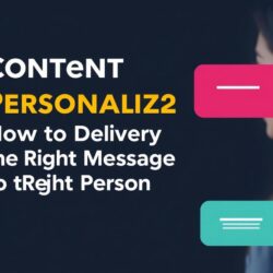 Content Personalization: How to Deliver the Right Message to the Right Person