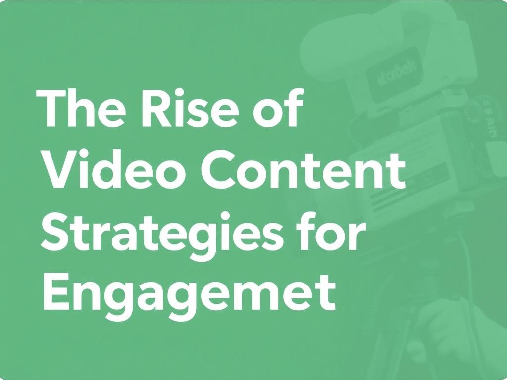     The Rise of Video Content: Strategies for Engagement. Distribution and Promotion Strategies