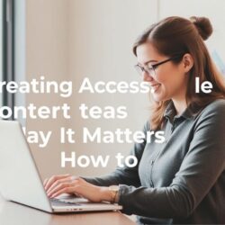 Creating Accessible Content: Why It Matters and How to Do It