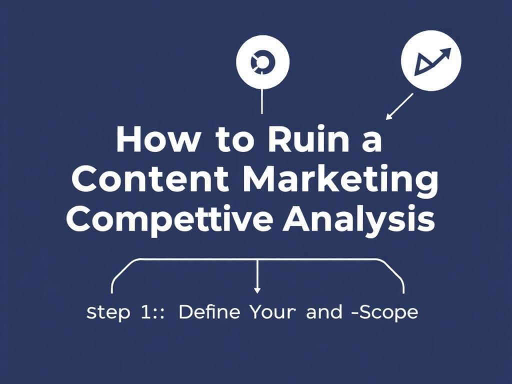     How to Run a Content Marketing Competitive Analysis. Step 1: Define Your Goals and Scope