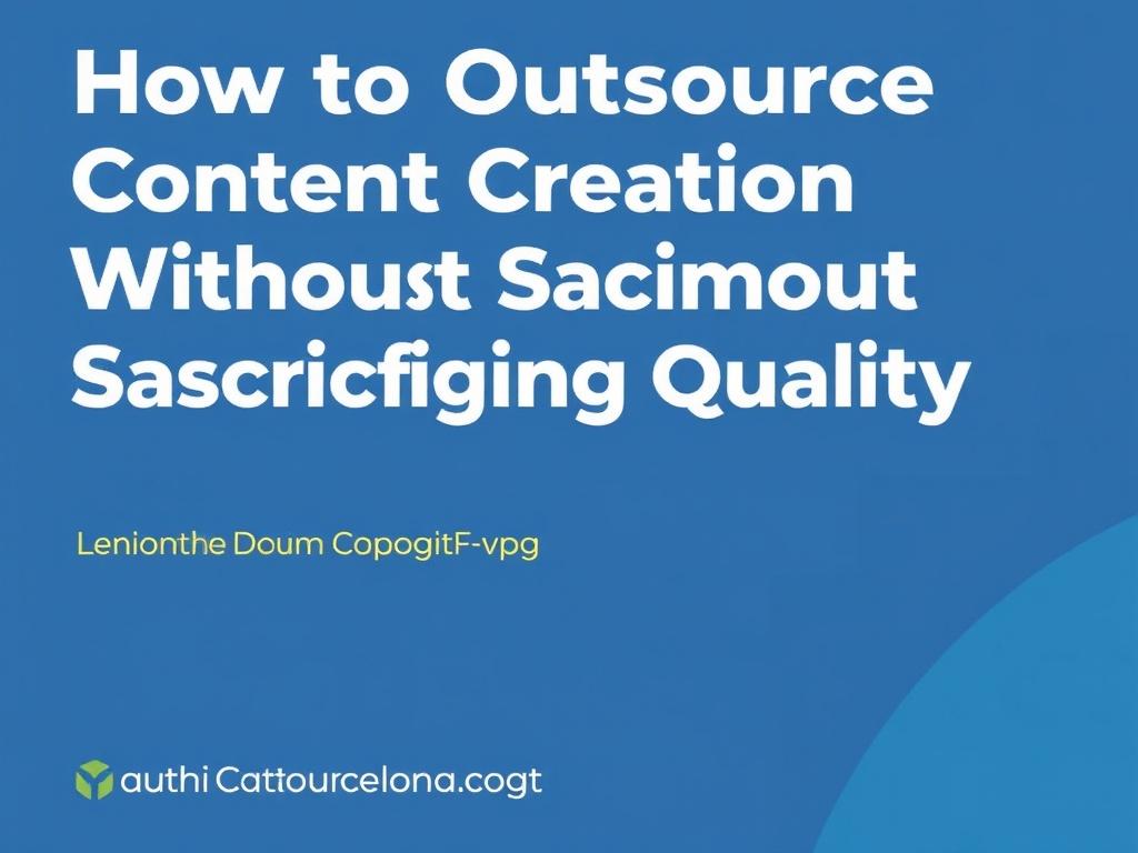     How to Outsource Content Creation Without Sacrificing Quality. How to Find and Vet Great Content Creators